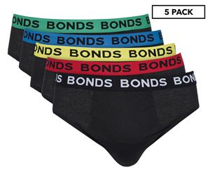 Bonds Men's Hipster Brief 5-Pack - Black/Multi