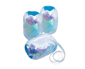 Bristol Novelty Curling Ribbon Eggs (Pack Of 3) (Iridescent Blue) - BN2116