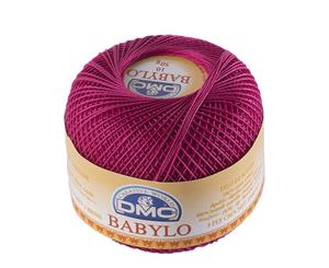 DMC Babylo 10 Crochet Cotton 50g Ball 600 Rose Pink