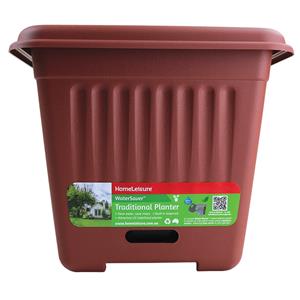 Home Leisure 28cm Sq Traditional Watersaver Pot - Manor Red