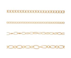 Lovisa Gold Multi Chain Link Choker Pack