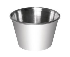 Pack of 12 Olympia Dipping Pot Stainless Steel 230ml