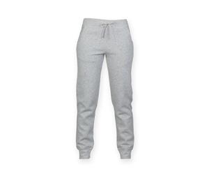 Skinnifit Womens/Ladies Slim Cuffed Jogging Bottoms/Trousers (Heather Grey) - RW4733