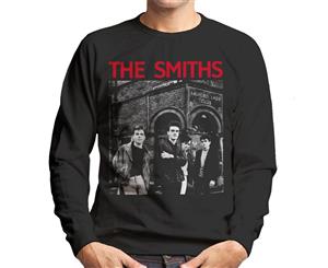 The Smiths Salford Lads Club Manchester Band Shot Men's Sweatshirt - Black