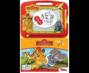 Disney The Lion Guard Storybook and Magnetic Drawing Kit  22 Page Storybook and Magnetic Drawing Kit