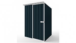 EasyShed S1515 Skillion Roof Garden Shed - Mountain Blue