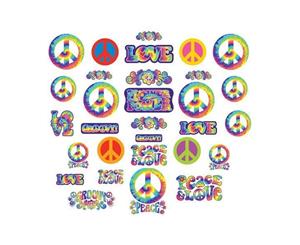 Feeling Groovy Tye Dye Cutouts Mega Value Pack 30pk