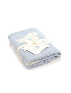 JELLYCAT BASHFUL BLUE BUNNY BLANKET