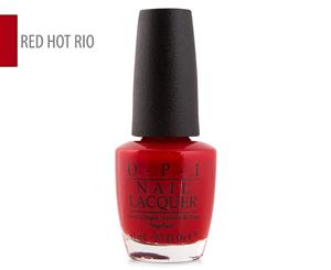 OPI Nail Lacquer - Red Hot Rio