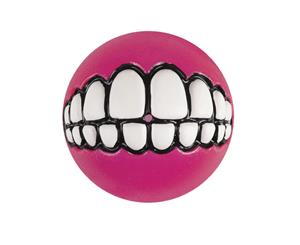 Rogz 64mm Grinz Ball Med Pink