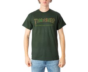 Thrasher Men's T-Shirt In Green