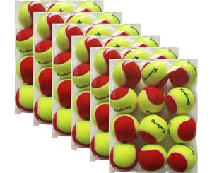 72 Meister S3 (Stage 3) Red Spot Tennis Balls - Yellow