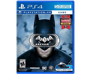 Batman Arkham VR PS4 Game (PSVR Required) (#)