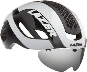 Lazer Bullet 2.0 MIPS Bike Helmet Matte White w/ Lens and LED Large