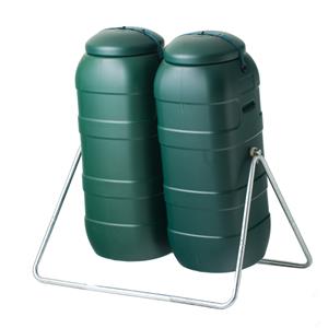 Maze 200L Twin Drum Tumbling Composter