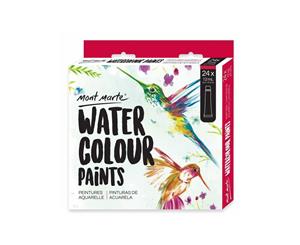 Mont Marte Paint Set - Watercolour Paint 24pc x 12ml