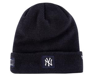 New Era New York Yankees Sports Cuff Knit Beanie - Navy