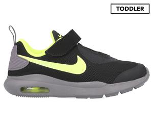 Nike Toddler Boys' Air Max Oketo Sportstyle Shoes - Black/Volt/Gunsmoke