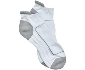 Outdoor Look Mens Torridon Coolmax Quick Drying Sports Fitness Socks - White/LightSteel