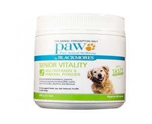 Paw Senior Vitality Dogs Multivitamin & Mineral Powder 200g (P7581)