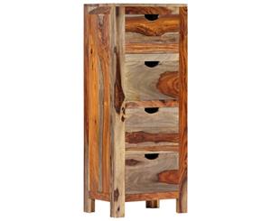 Solid Sheesham Wood Drawer Cabinet Storage Side Cabinet Chest Organiser