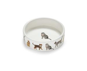 Cooksmart Cats on Parade Small Pet Bowl