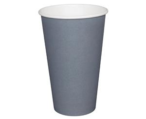 Fiesta Takeaway Coffee Cups Single Wall Charcoal 340ml X50