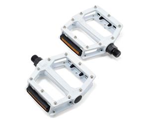 Giant Original MTB Pedals - Core White - Flat Mountain Bike Pedals