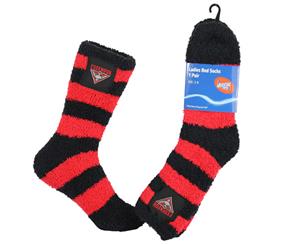 Kids AFL Bed Socks  Essendon