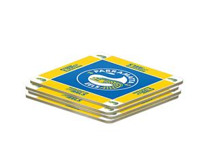 Parramatta Eels NRL Set of 4 Cork Drinking Coasters