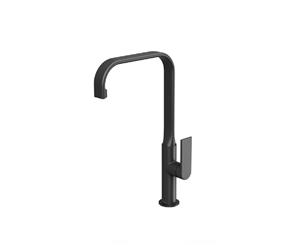 Phoenix Mekko Sink Mixer 190mm Squareline Matte Black 115-7330-10