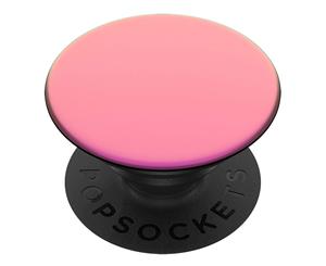 PopSockets Universal Swappable PopGrip Holder/Stand w/ Base Colour Chrome Pink