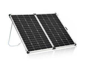 Teksolar 360W Folding Solar Panel Kit Mono Caravan Boat Camping Power Charging Battery USB