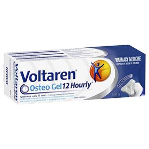 Voltaren Osteo Gel 12 Hourly 100g (osteoarthritis pain relief)