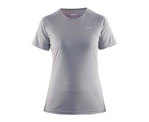 Craft Womens/Ladies Prime Lightweight Moisture Wicking Sports T-Shirt (Grey) - RW3980