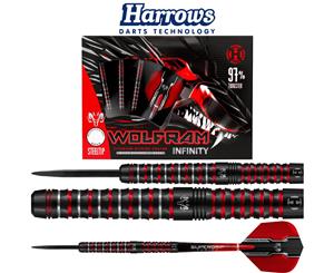 Harrows - Wolfram Infinity Darts - Steel Tip - 97% Tungsten - 21g 22g 23g 24g 25g 26g