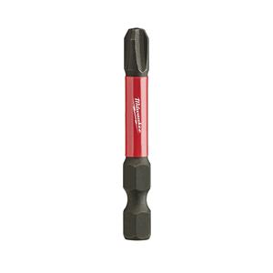 Milwaukee PH3 x 50mm Phillips Power Screwdriver Bit - SHOCKWAVE