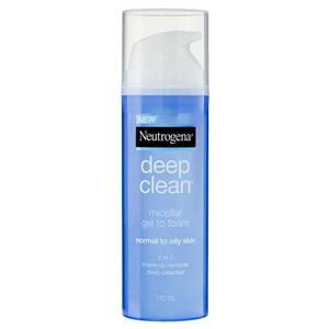 Neutrogena Deep Clean Micellar Gel to Foam Normal to Oily Skin 142ml