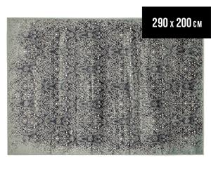 Rug Culture 290x200cm Oxford Mayfair Modern Rug - Denim