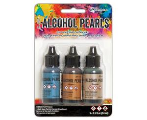 Tim Holtz Alcohol Ink Pearls Kits 3 pack Kit #4