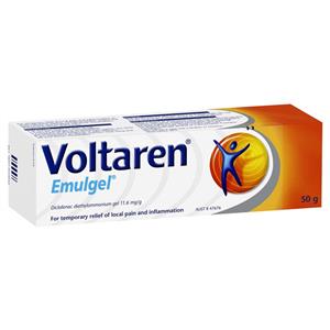 Voltaren Emulgel Muscle and Back Pain Relief 50g