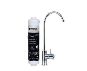 X4 Undersink Water Filter with LED Faucet