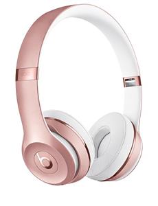 BEATS SOLO3 WIRELESS ON-EAR HEADPHONES - ROSE GOLD