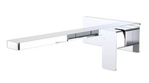 Dorf Epic 240mm Wall Mounted Basin Mixer with Plate