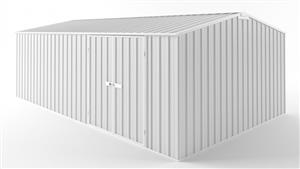 EasyShed D6038 Truss Roof Garden Shed - Off White