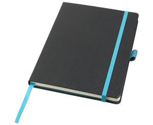 Journalbooks Melya Colourful Notebook (Pack Of 2) (Solid Black) - PF2558