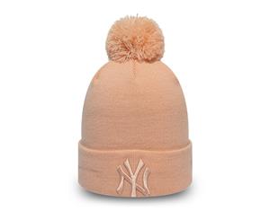 New Era Knit KIDS Winter Beanie - New York Yankees blush - Rose