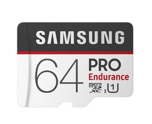 Samsung PRO Endurance Dash Cam Micro SD Memory Card