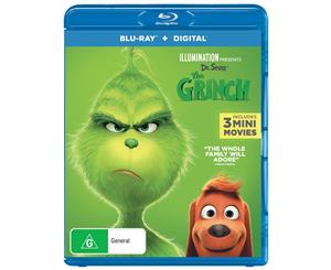 The Grinch 2019 Release with Digital Download Blu-ray Region B