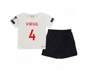 2019-2020 Liverpool Away Little Boys Mini Kit (Virgil 4)